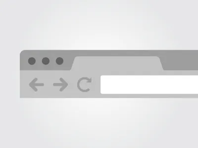 Browser Chrome browser chrome download flat illustrator mockup