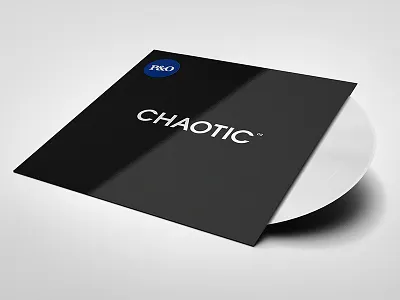 Chaotic 02 Vinyl Release branding chaotic graphic design graphics identity lettering logo logotype mark product typography wordmark