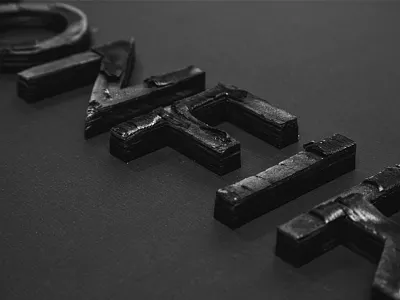 Bonfire Typography bonfire branding burnt charred cut font laser typography wood