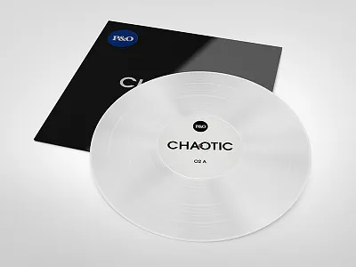 Chaotic 02 Vinyl Release branding chaotic graphic design graphics identity lettering logo logotype mark product typography wordmark