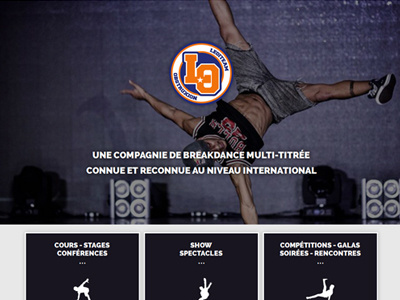 Legiteam Obstruxion breakdance design editorial hip hop web website