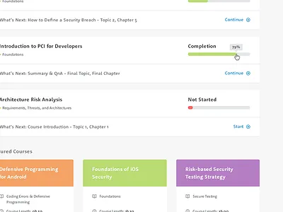eLearning Dashboard app dashboard design elearning experience home interface ui user ux web