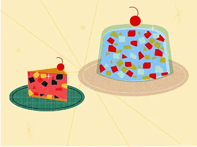 Vintage Jello! jello jello mold noise retro vintage