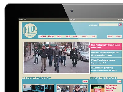 Film Photography Project — Alternative Design design e commerce online store podcast retro ui ux web web design website