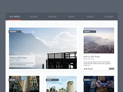 Blog Revamp blog blog design clean minimal simple ui ui kit