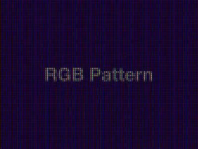 RGB Pattern cmyk color effect pattern pixel pixels resolution retro rgb screen zoom