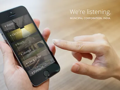 eSwaraj - Let the municipality know of your problems. complaint government issue post