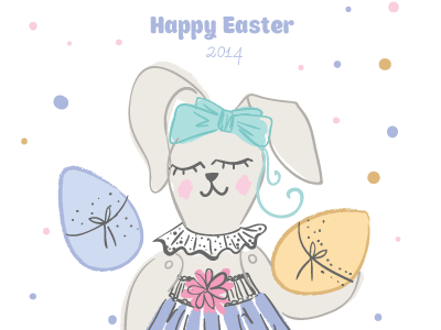 Easter Bunny bunny cute egg girl pastel rabbit romantic spring toy