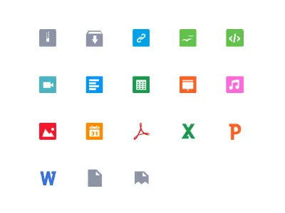 Icon Files document file freebie icons type