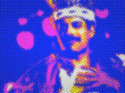 Experimentation — Freddy Dotcury design dot experimentation freddy mercury illustration queen tricolor