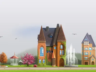 Building in fog building fog game landscape management