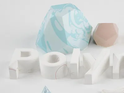 The Polymath Designer c4d goes low poly poly speaking talk vary vibes