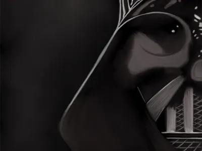 Darth Vader adonit apple darth vader digital digital painting digital portrait drawing ipad portrait procreate star wars