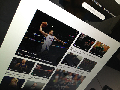 Refined Grid grid moments sporting ui videos web