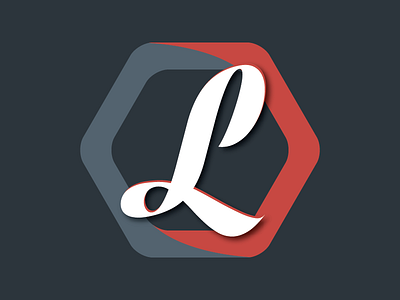 Layr logo dark grey l layr logo network project red social