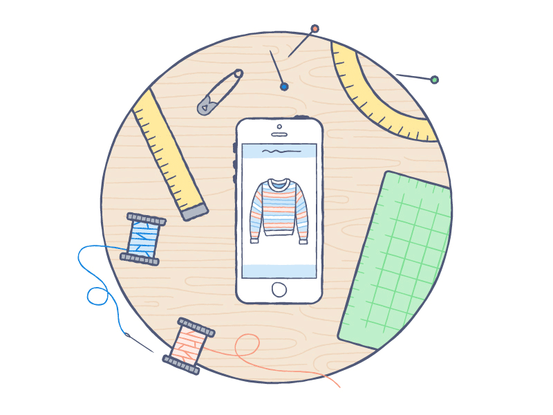 Dropbox... anywhere color crab design dropbox flops illustration scenes