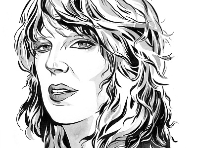 Lucinda Williams - La Zona Rosa Mural austin black and white drawing illustration ink la zona rosa lucinda williams mural music musician portrait street art