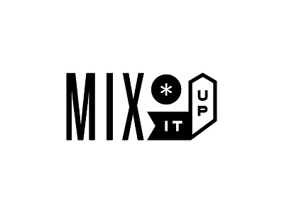 Mix It Up arrow asterisk logo mix up