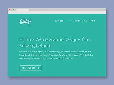 New portfolio online green logo online portfolio responsive webdesign