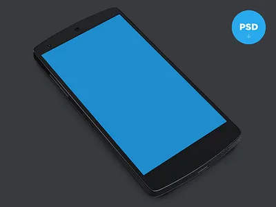 Nexus 5 Template android freebie nexus5 psd template