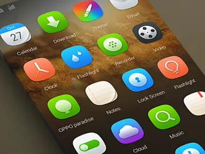 OPPO Theme icon ui