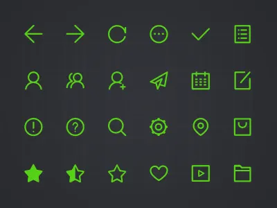 System Icons icon ui