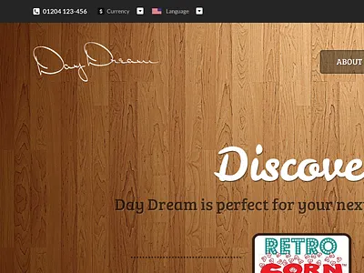 Day Dream clean e commerce modern responsive website