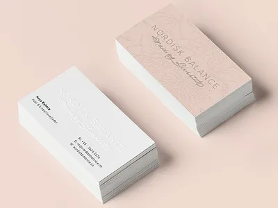 Nordisk Balance identity danish feminine floral ghanavati identity logo modern nordisk balance scandinavian stamp swashes typography