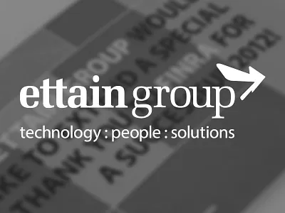 Ettain Group design mailer print