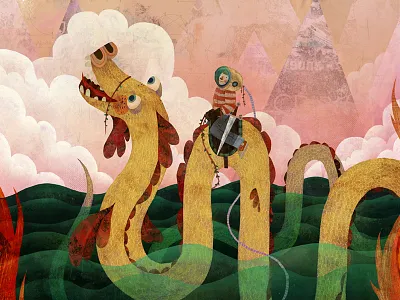 Sea Dragon and the Water Knight kids promo