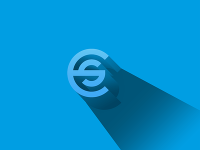 3D ES 3d illustration logo