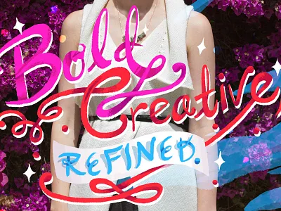 E-mail Promotion hand lettering illustration photography promo