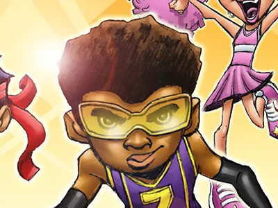 Nerf II avatars branding character design nerf storyboards toys