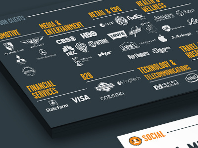 Pitch decks black business clean deck design flat graphic design investors pitch deck presentations startup web design