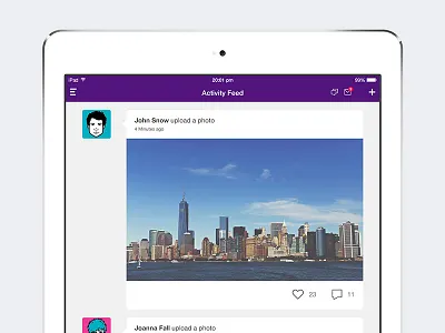 iPad iOS7 App Screen app screen application ios7 ipad ipad app ipad mini