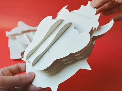 Super Headhunters - Paperkraft Prototype bowser craft kwik krafts laser cut paper shredder super mario bros tmnt turtles in time