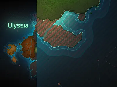 Continent Maps continent map futuristic mmo photoshop space wildstar