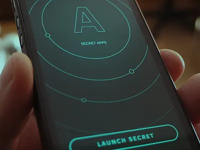 Secrets app dark green ios secret sketch.app