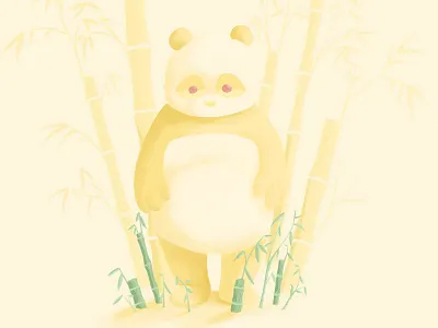 White Panda albinism albino bamboo bear nature outdoors panda white white panda