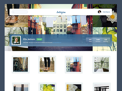 Instagram Redesign application bejtuladesign concept instagram redesign sketch ui ux web