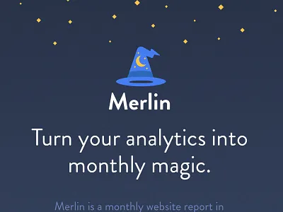 Merlin analytics google magic marketing merlin stars tool web