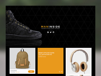 Freebie PSD: Clothing brand blog blog brand clothing freebie psd theme