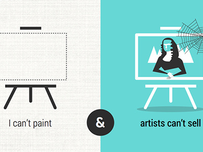 Streched Canvas arts canvas cartoon market paint pitch decks
