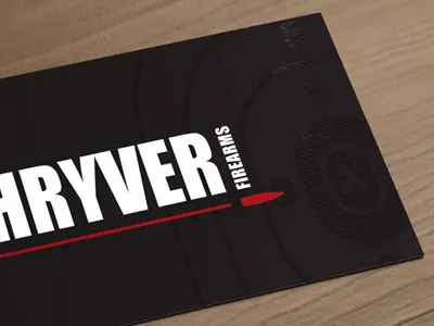 Business Card Comp bullet business card corporate id firearms guns id illustration shooting target