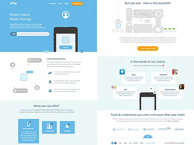 Jampp Redesign jampp mobile