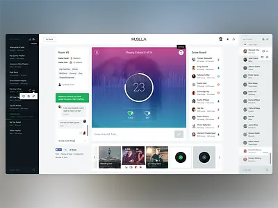 Musilla "Inner Game Page" extract game grooveshark music musilla pakistan rdio responsive social songs spotify