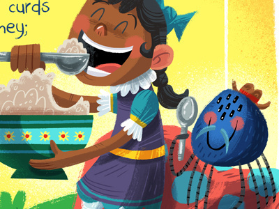 Nursery Rhyme Series (4 of 8) illustration nursery rhyme