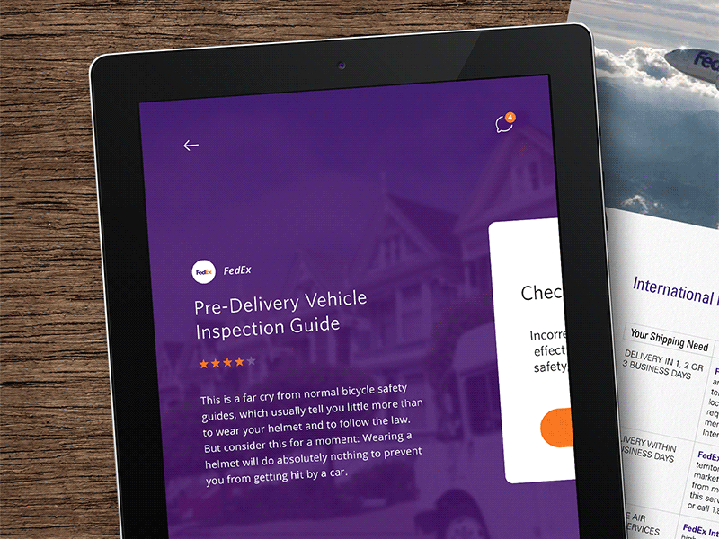 Guide Animation animation card course education ios ipad lesson swipe ui ux