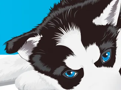 AAWL Promo Poster charity dogs illustration