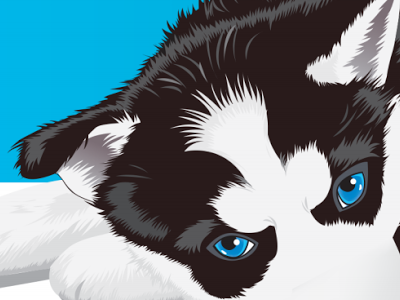 AAWL Promo Poster charity dogs illustration